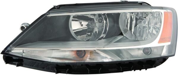 Fits 11-14 Volkswagen Jetta Headlight Assembly Driver Side DEPO 341-1129L-AS2