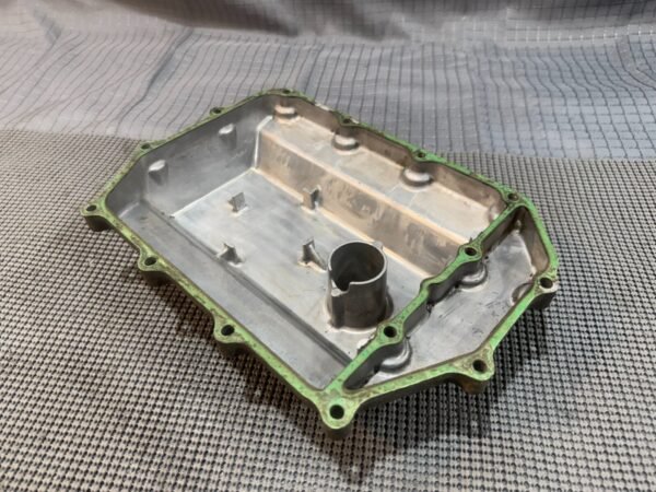 2001 Honda ST1100 Engine Bottom Oil Pan Cover With Bolts - Image 4