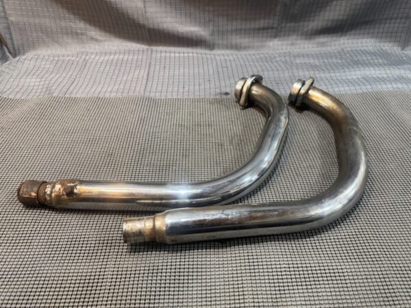 1983 Yamaha Venture Royale XVZ1200 Front Exhaust Headers Manifolds - Image 2