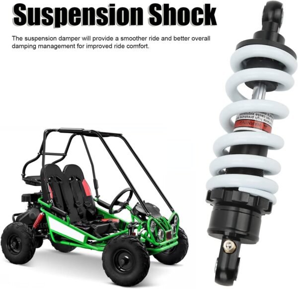 250mm Motorcycle Shock Absorber Adjustable Suspension Damper CNC Aluminum Alloy - Image 4