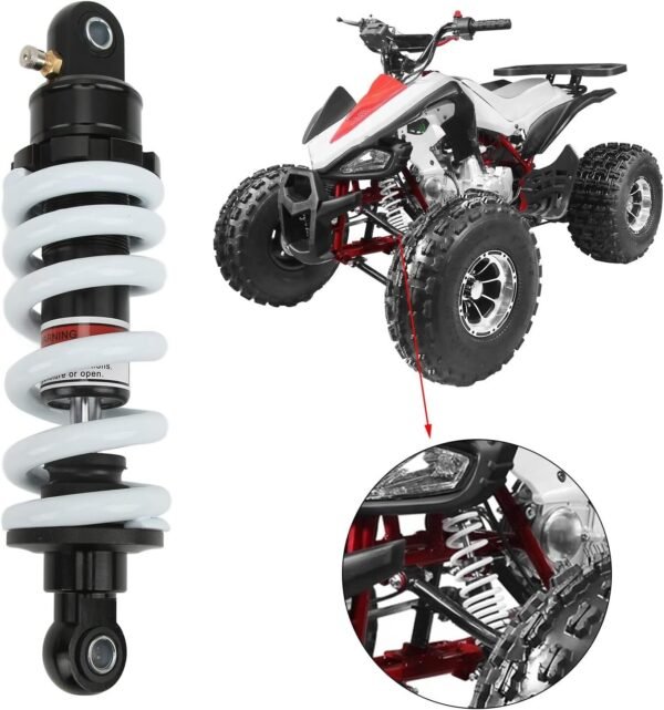 250mm Motorcycle Shock Absorber Adjustable Suspension Damper CNC Aluminum Alloy - Image 6