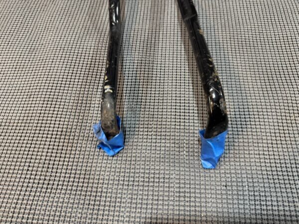 1983 Yamaha XVZ1200 XVZ12 Venture Y121-1' front fairing mount bracket rail set - Image 8