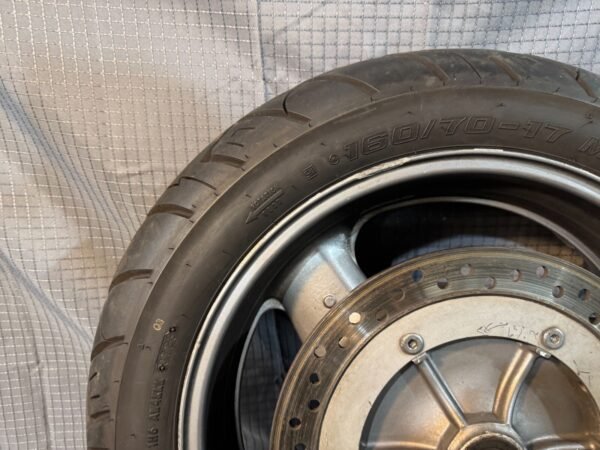 2002 91-03 HONDA ST 1100 ST1100 Rear Wheel Rim 17x4.5 Shinko SR777 HD - Image 3
