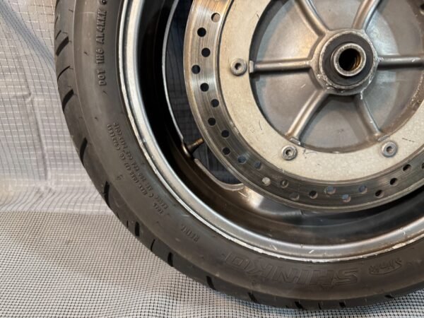 2002 91-03 HONDA ST 1100 ST1100 Rear Wheel Rim 17x4.5 Shinko SR777 HD - Image 4