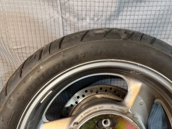 2002 91-03 HONDA ST 1100 ST1100 Rear Wheel Rim 17x4.5 Shinko SR777 HD - Image 9