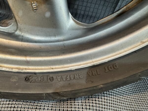 2002 91-03 Honda ST1100 Front Wheel Rim OEM Mounted With Shinko Verge Tire - Image 5