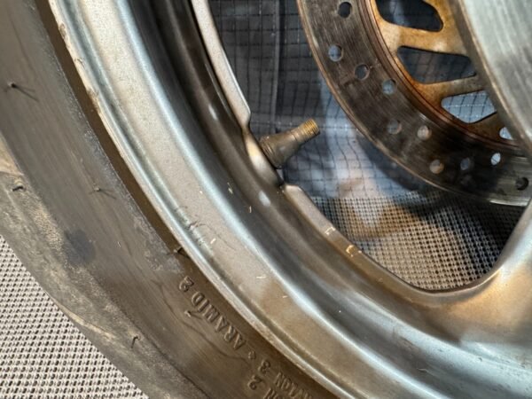 2002 91-03 Honda ST1100 Front Wheel Rim OEM Mounted With Shinko Verge Tire - Image 12