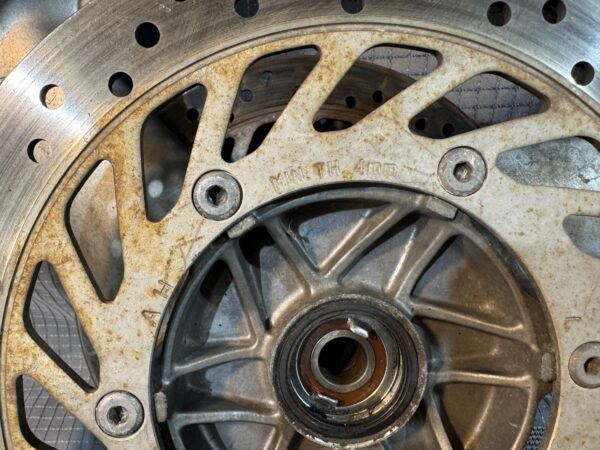 2002 91-03 Honda ST1100 Front Wheel Rim OEM Mounted With Shinko Verge Tire - Image 16