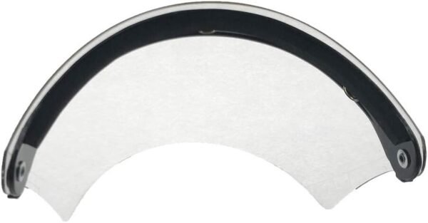 WANCAR Motorcycle Retro Flip Up Visor Wind Face Shield Lens Universal - Image 5