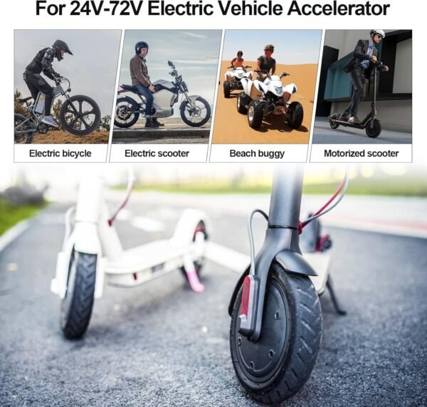 Electric Throttle 300X Thumb Throttle for 7/8Inch 22Mm Handlebars 12V-72V - Image 7