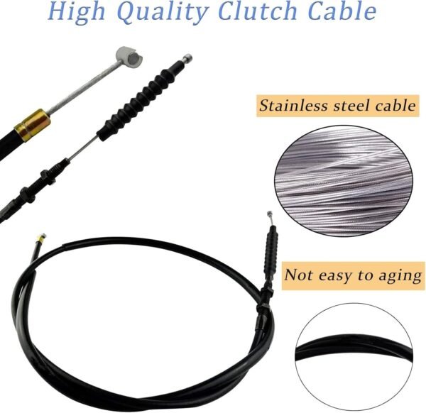 Clutch Cable Wire Steel fit for Yamaha XVS650 XVS400 Drag Star XVS650 Custom New - Image 6