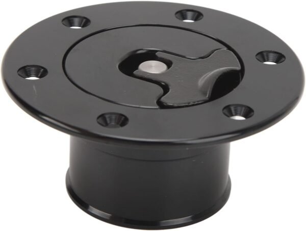Fuel Cell Gas Tank Cover, Fuel Cell Tank Cap Billet Aluminum 35.5mm ID - Image 2