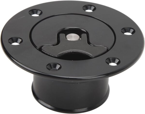 Fuel Cell Gas Tank Cover, Fuel Cell Tank Cap Billet Aluminum 35.5mm ID - Image 3