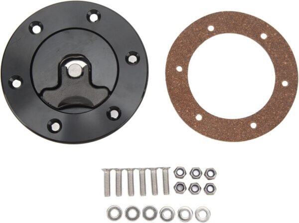 Fuel Cell Gas Tank Cover, Fuel Cell Tank Cap Billet Aluminum 35.5mm ID - Image 6