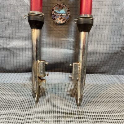 ⭐ 1978 Kromag Puch Sears Roebuck Free Spirit Moped Front End Forks Triple Tree