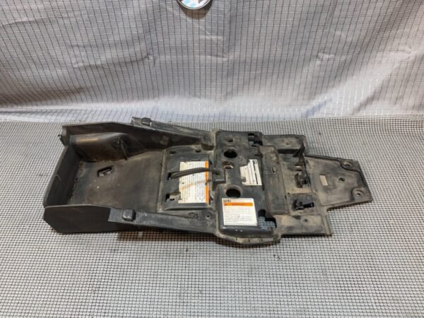 Aprilia Shiver SL 750 09 Rear Undertray Fender Mudguard Saddle Compartment - Image 9