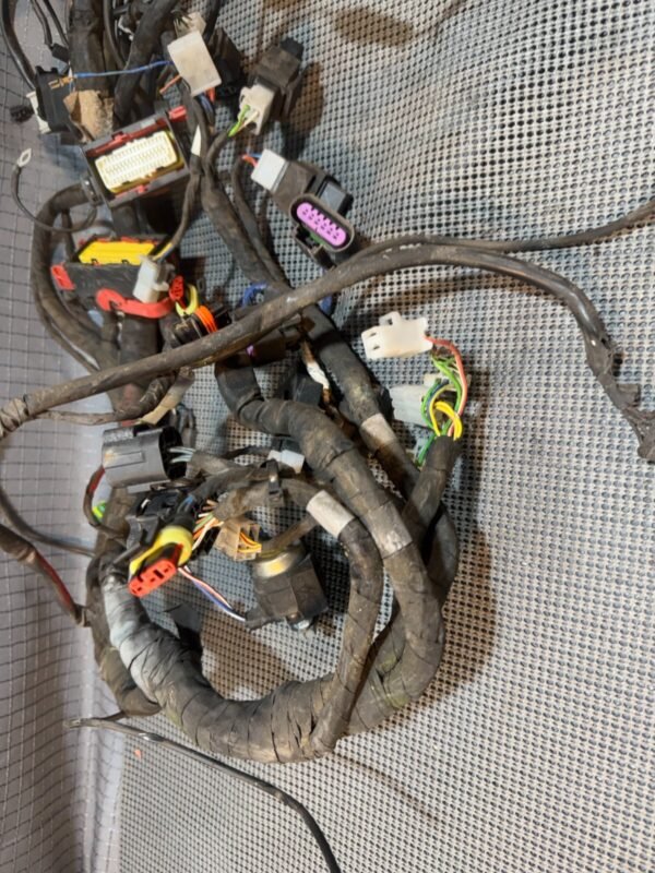 08-18 2009 Aprilia Shiver 750 SL750 Main Wire Harness Wiring Loom FOR PARTS DAMG - Image 2