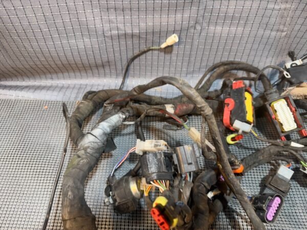 08-18 2009 Aprilia Shiver 750 SL750 Main Wire Harness Wiring Loom FOR PARTS DAMG - Image 3