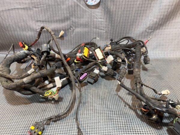 08-18 2009 Aprilia Shiver 750 SL750 Main Wire Harness Wiring Loom FOR PARTS DAMG - Image 6