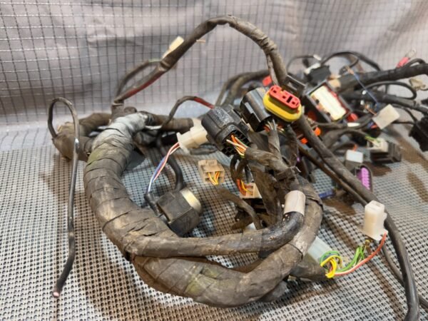 08-18 2009 Aprilia Shiver 750 SL750 Main Wire Harness Wiring Loom FOR PARTS DAMG - Image 7