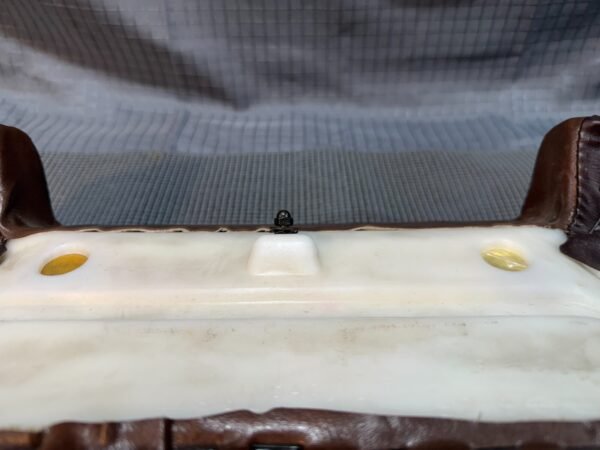 1983 Yamaha XVZ1200 Venture Royale Trunk Backrest Passenger Brown With Hardware - Image 13