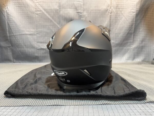 YEMA HELMET YM-915 SZ Med Matte Black FULL Face Adult Motorcycle Dirt Bike XL - Image 12