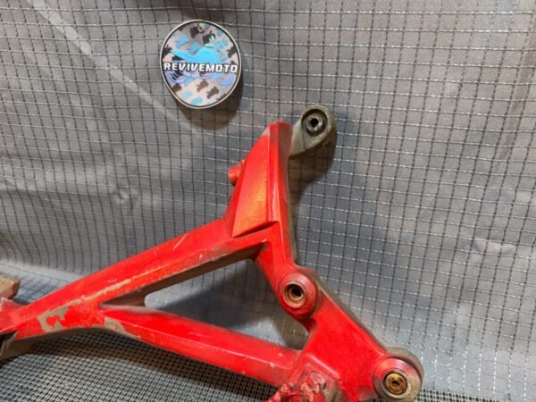 2009 08 09 Aprilia SL750 Shiver 750 OEM Right Foot Pegs Rearset Bracket Mount - Image 5