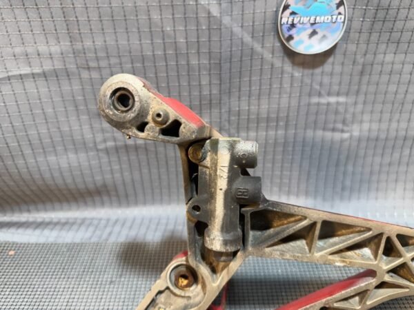 2009 08 09 Aprilia SL750 Shiver 750 OEM Right Foot Pegs Rearset Bracket Mount - Image 7