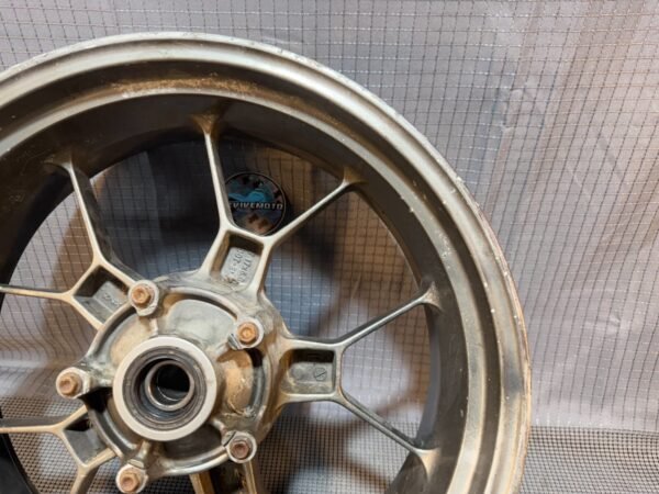 08-18 2009 Aprilia Shiver 750 SL750 Rear Michelin Tire Rim Wheel 180/55 ZR17 - Image 4