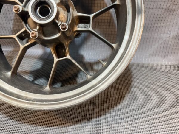 08-18 2009 Aprilia Shiver 750 SL750 Rear Michelin Tire Rim Wheel 180/55 ZR17 - Image 5