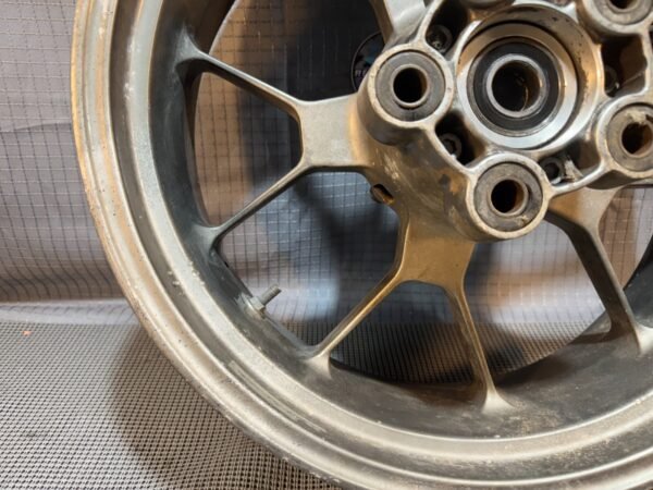 08-18 2009 Aprilia Shiver 750 SL750 Rear Michelin Tire Rim Wheel 180/55 ZR17 - Image 9