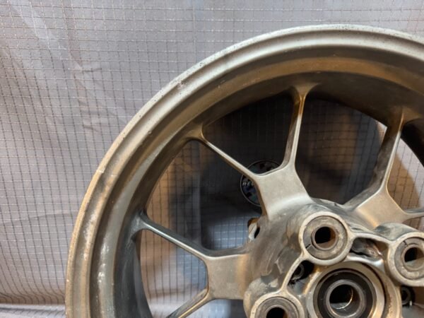 08-18 2009 Aprilia Shiver 750 SL750 Rear Michelin Tire Rim Wheel 180/55 ZR17 - Image 10