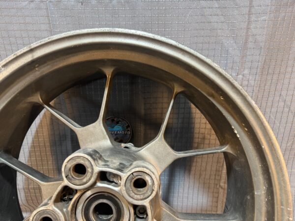 08-18 2009 Aprilia Shiver 750 SL750 Rear Michelin Tire Rim Wheel 180/55 ZR17 - Image 11
