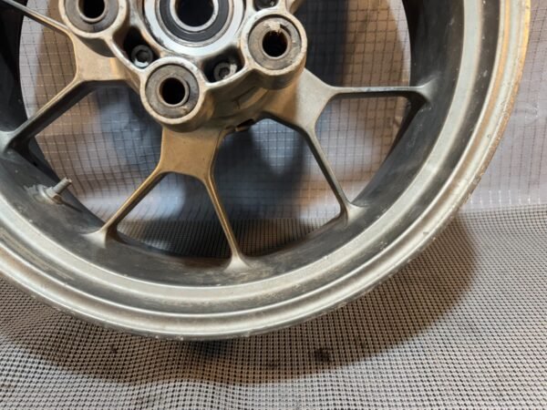 08-18 2009 Aprilia Shiver 750 SL750 Rear Michelin Tire Rim Wheel 180/55 ZR17 - Image 13