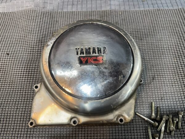 YAMAHA VENTURE XVZ1200 CLUTCH SIDE ENGINE MOTOR COVER 26H01 - Image 2