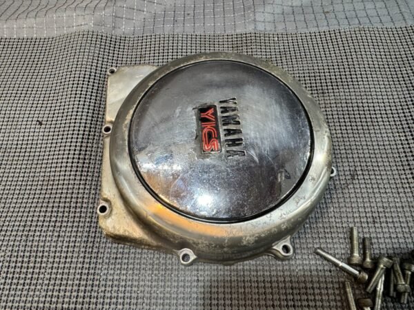 YAMAHA VENTURE XVZ1200 CLUTCH SIDE ENGINE MOTOR COVER 26H01 - Image 3