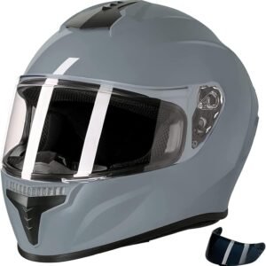 Favoto Full Face Motorcycle Helmet DOT Approved, Cascos para Motos Snowmobile Di