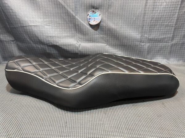 Two Up Driver Passenger Seat Black For Harley Sportster 883 1200 XL1200T Iron 48 - Image 9