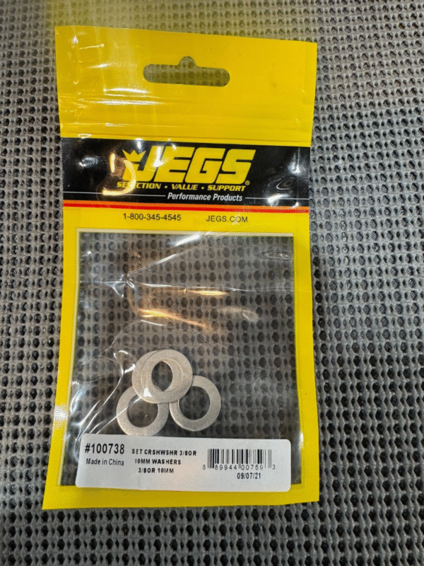 JEGS 100738 Banjo Bolt Crush Washers
