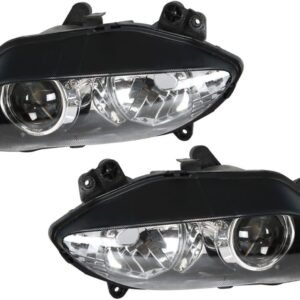 GXYWADY 1 Pair Front Headlight Motorcycle Headlamp Replacement for Yamaha YZF R1