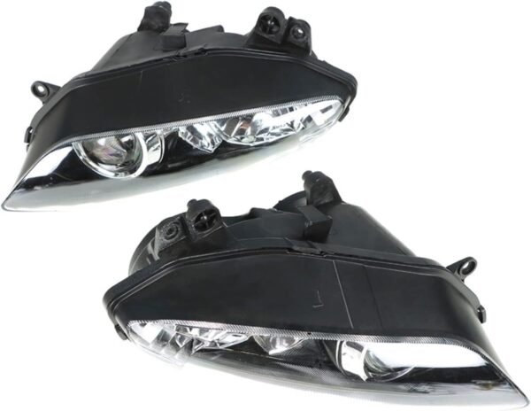 GXYWADY 1 Pair Front Headlight Motorcycle Headlamp Replacement for Yamaha YZF R1 - Image 4