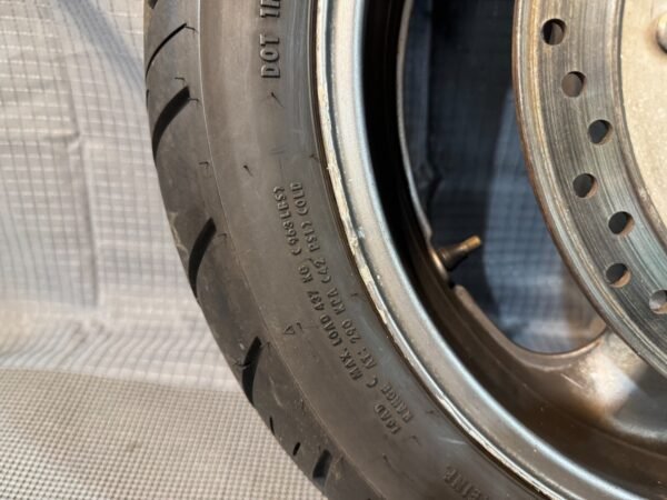 2002 91-03 Honda ST1100 Front Wheel Rim OEM Mounted With Shinko Verge Tire - Image 22
