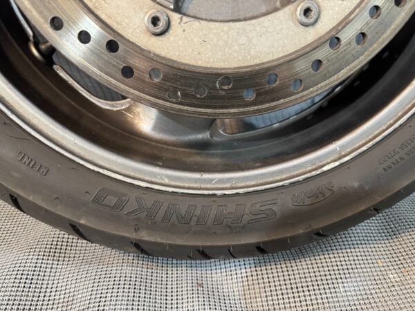 2002 91-03 Honda ST1100 Front Wheel Rim OEM Mounted With Shinko Verge Tire - Image 23
