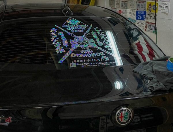 GPD Large Logo 18-Inch Vinyl Decal - Image 3