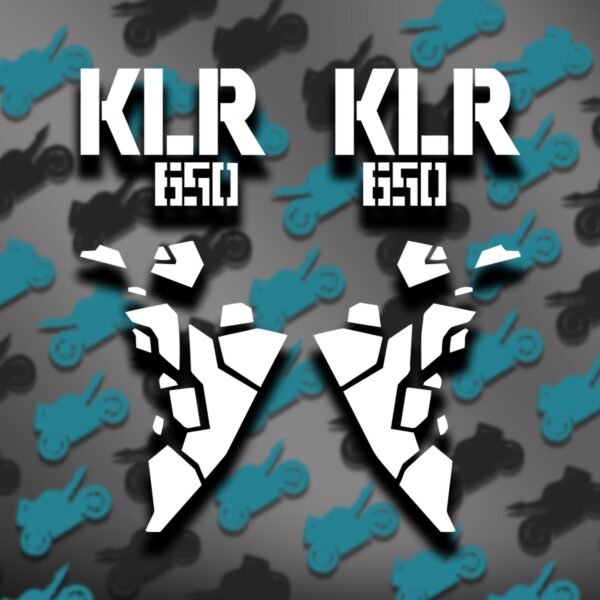 KLR650 Plastics Graphics Vinyl Decal