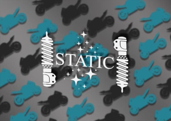 Static Coilovers 7-Inch Vinyl Decal
