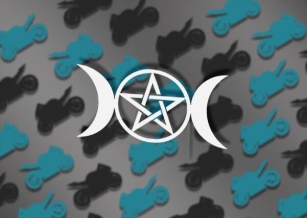 Triple Moon Sticker Vinyl Decal